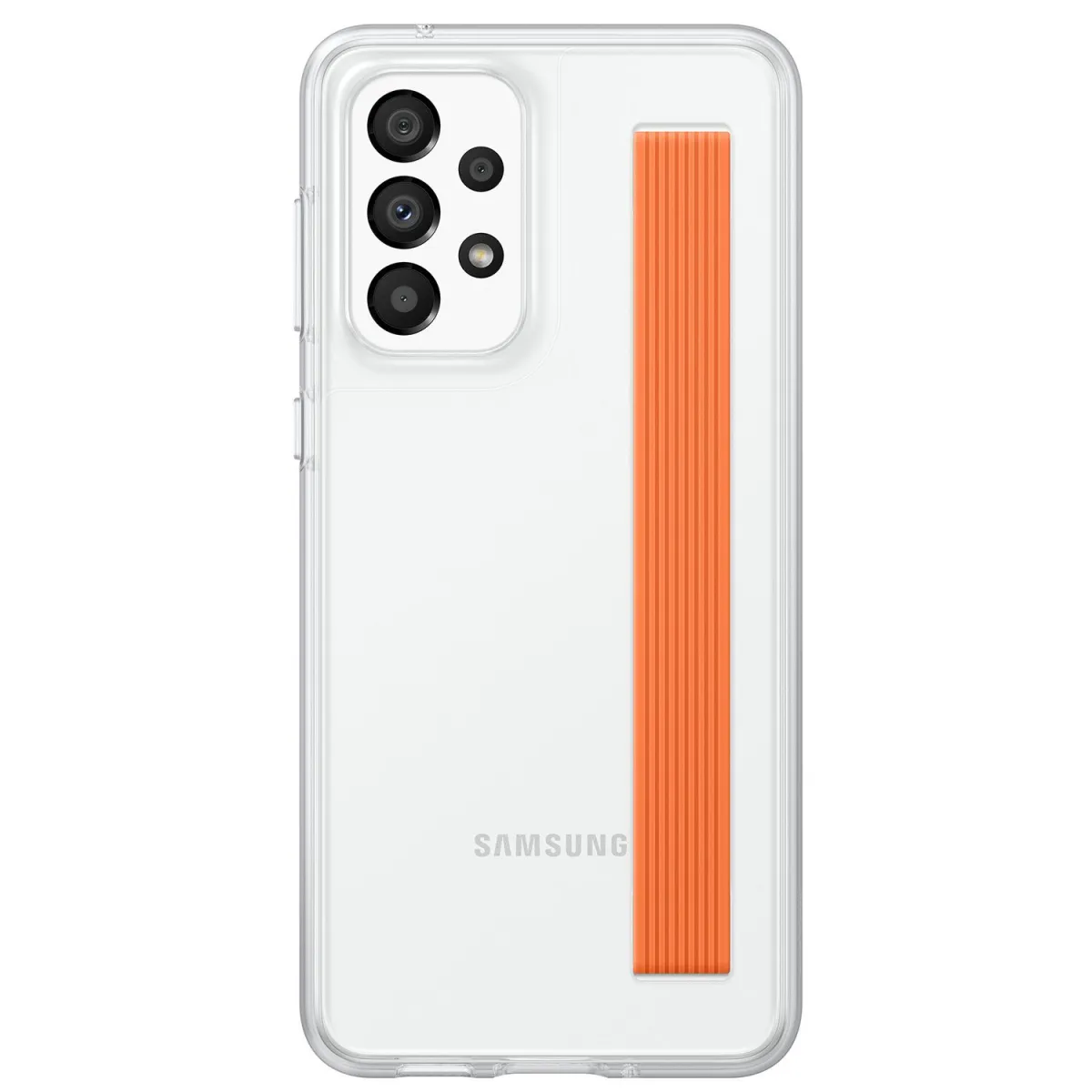 Samsung Θήκη Back Cover για Samsung Galaxy A33 5G Slim Strap, Διάφανη