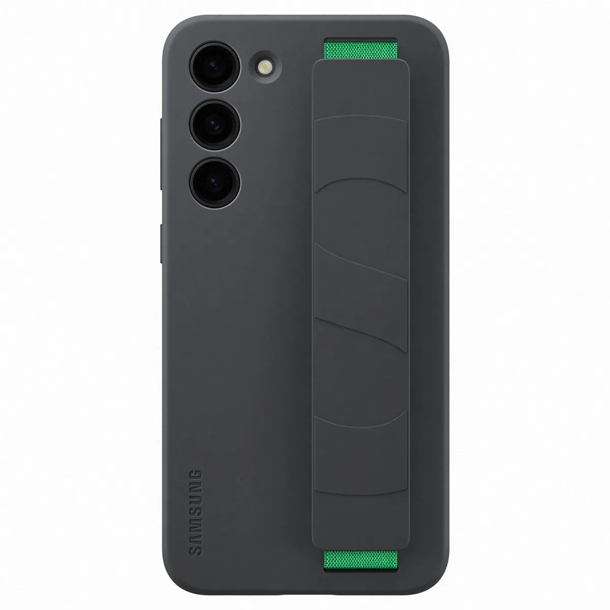 Samsung Θήκη Back Cover για Samsung Galaxy S23+ Σιλικόνης με Grip, Μαύρη