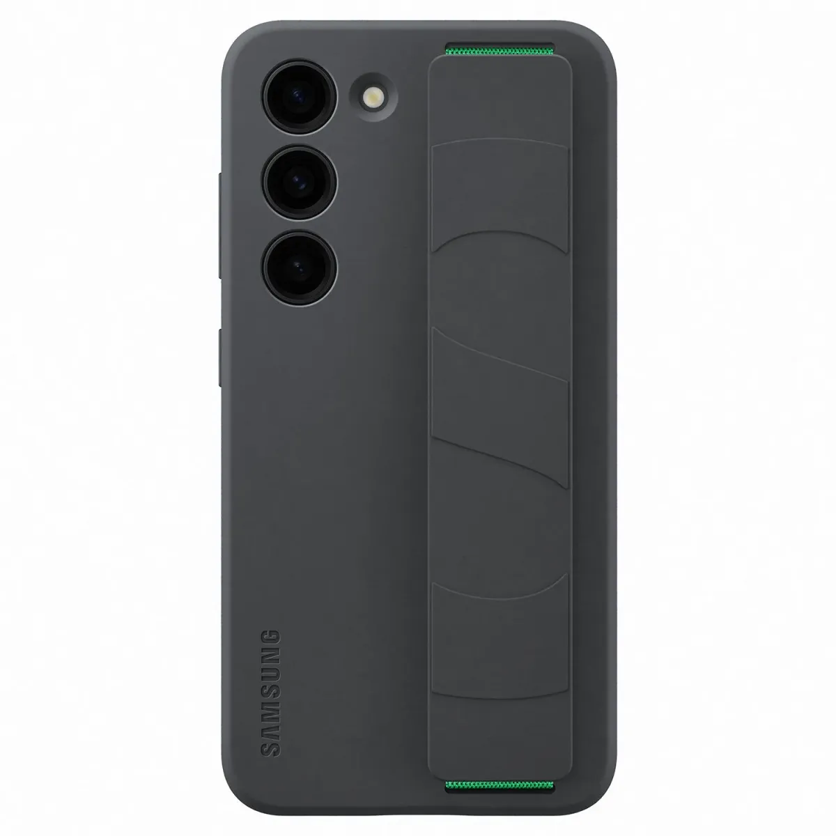 Samsung Θήκη Back Cover για Samsung Galaxy S23 Σιλικόνης με Grip, Μαύρη