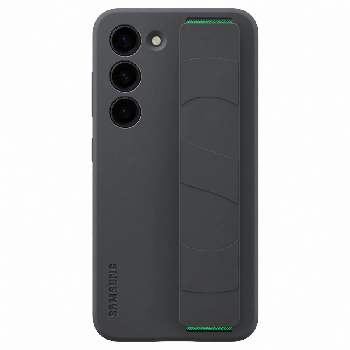 Samsung Θήκη Back Cover για Samsung Galaxy S23 Σιλικόνης με Grip, Μαύρη