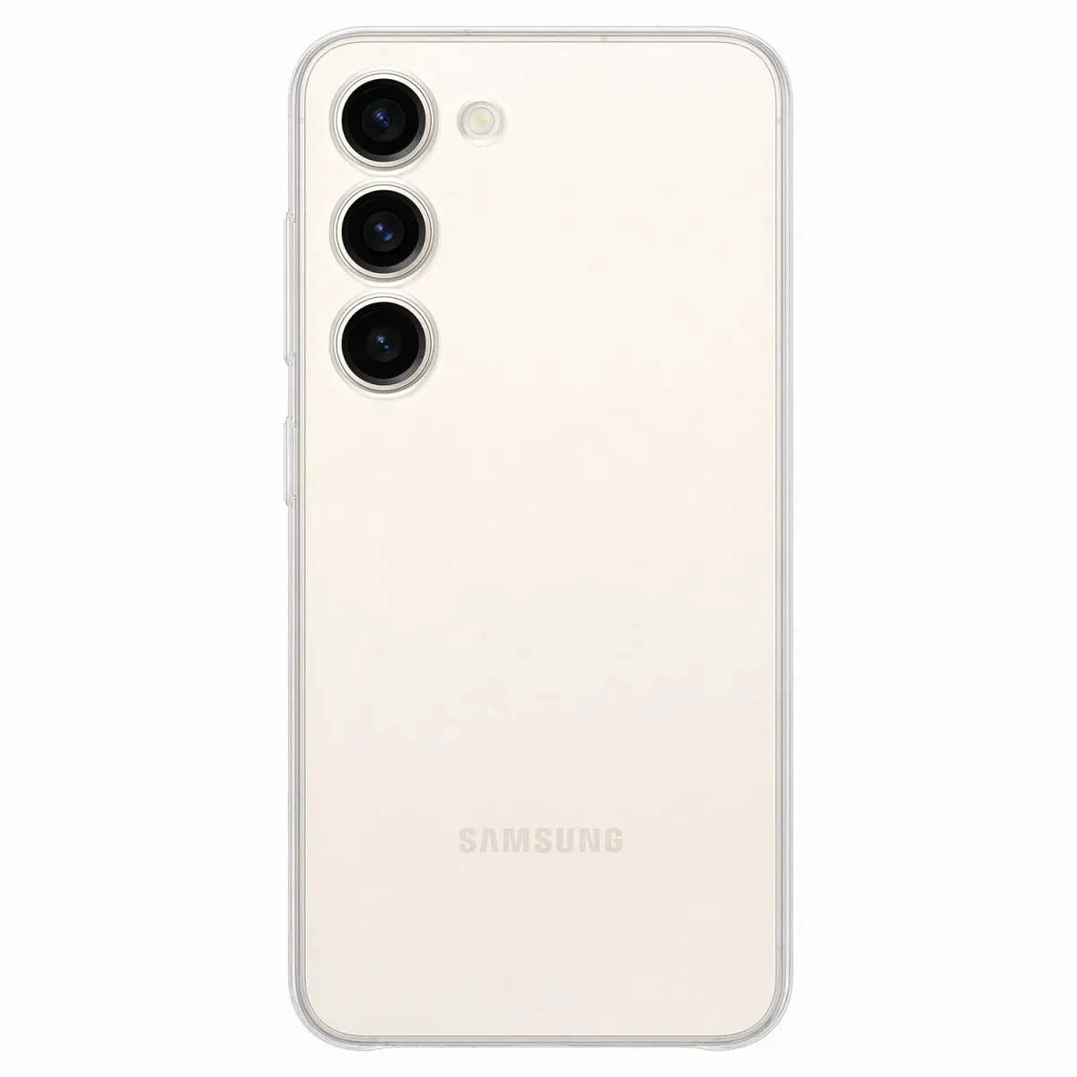 Samsung Θήκη Back Cover για Samsung Galaxy S23, Διάφανη