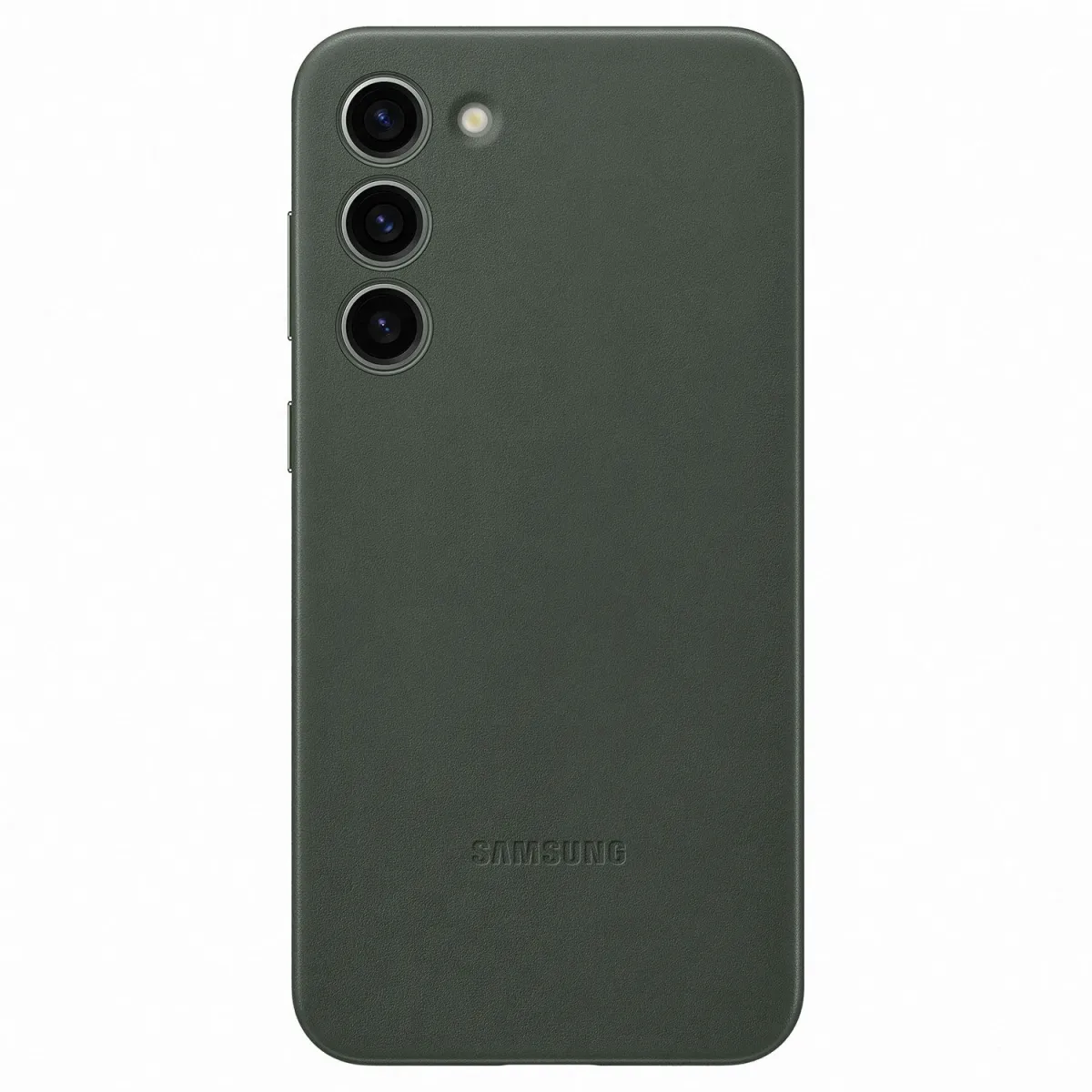 Samsung Θήκη Back Cover για Samsung Galaxy S23+ Δερμάτινη, Πράσινη