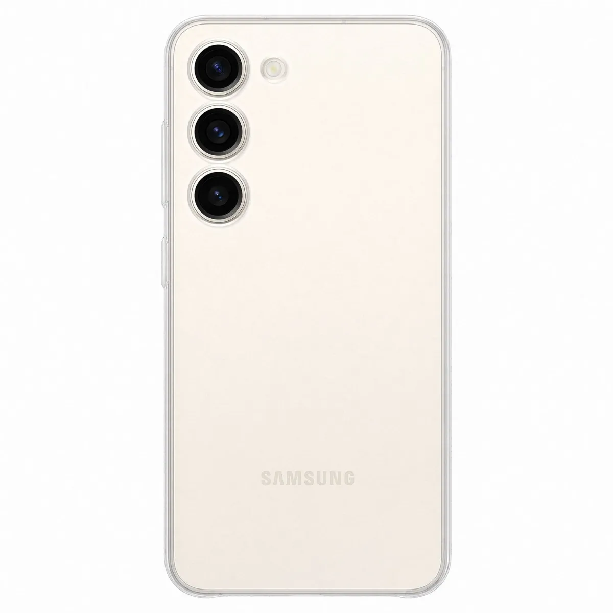 Samsung Θήκη Back Cover για Samsung Galaxy S23, Διάφανη