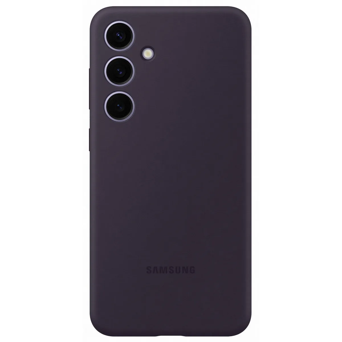Samsung Θήκη Back Cover για Samsung Galaxy S24+ Σιλικόνης, Dark Violet
