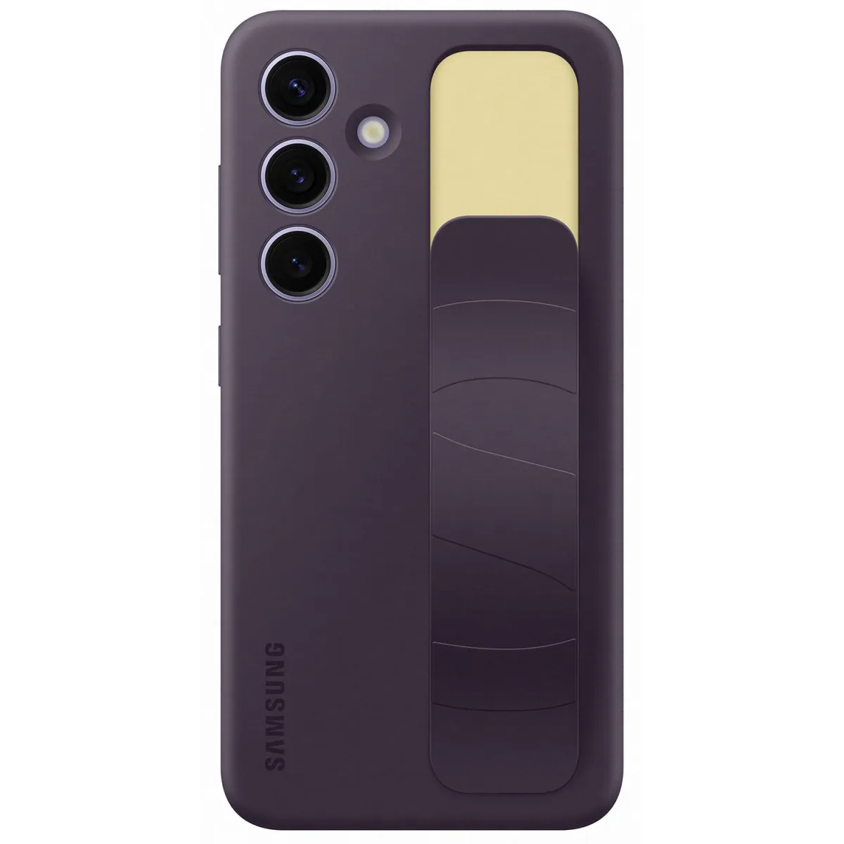 Samsung Θήκη Back Cover για Samsung Galaxy S24 Σιλικόνης με Grip, Dark Violet