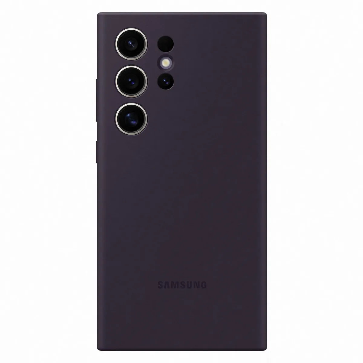 Samsung Θήκη Back Cover για Samsung Galaxy S24 Ultra Σιλικόνης, Dark Violet
