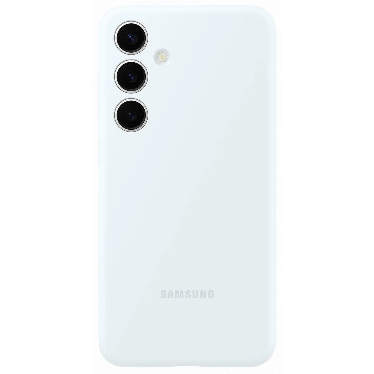 Samsung Θήκη Back Cover για Samsung Galaxy S24+ Σιλικόνης, Λευκή
