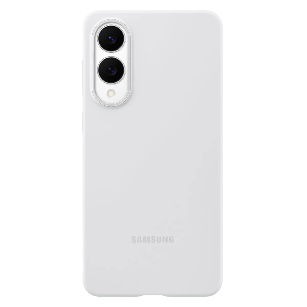 Samsung Θήκη Back Cover για Samsung Galaxy S25 Edge Σιλικόνης Light Gray