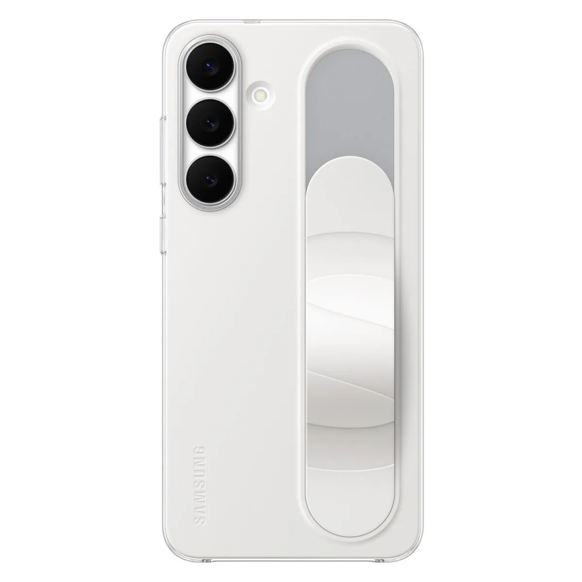 Samsung Θήκη Back Cover για Samsung Galaxy S25 FE Standing Grip Λευκή