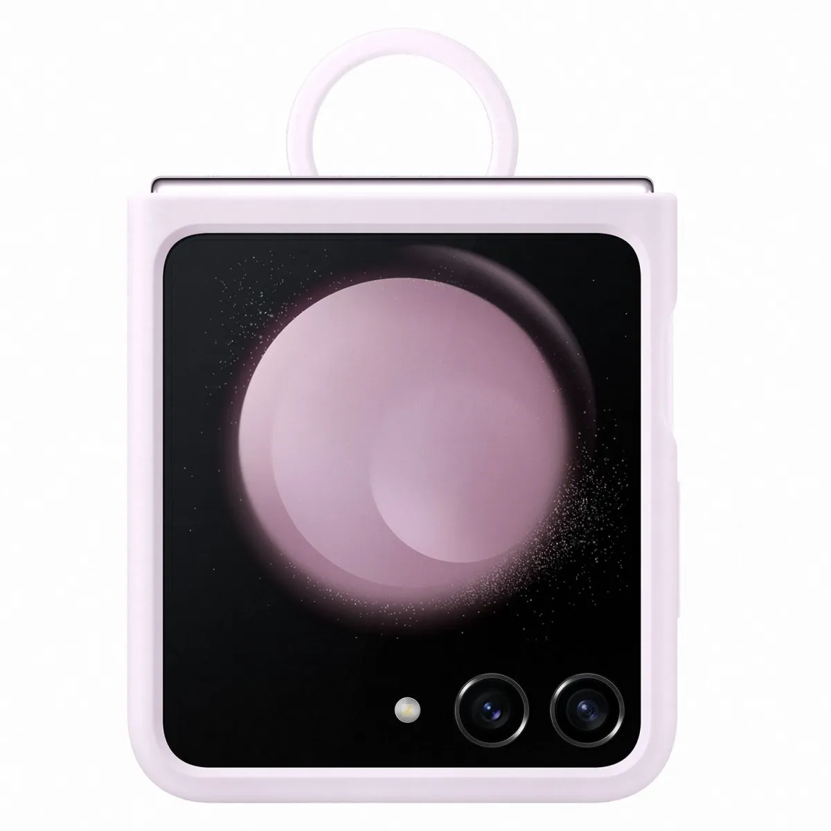 Samsung Θήκη Back Cover για Samsung Galaxy Z Flip 5 Σιλικόνης με Ring, Lavender