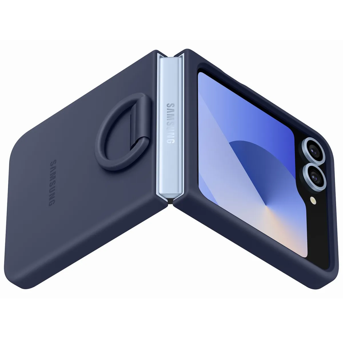 Samsung Θήκη Back Cover για Samsung Galaxy Z Flip 6 Σιλικόνης, Navy