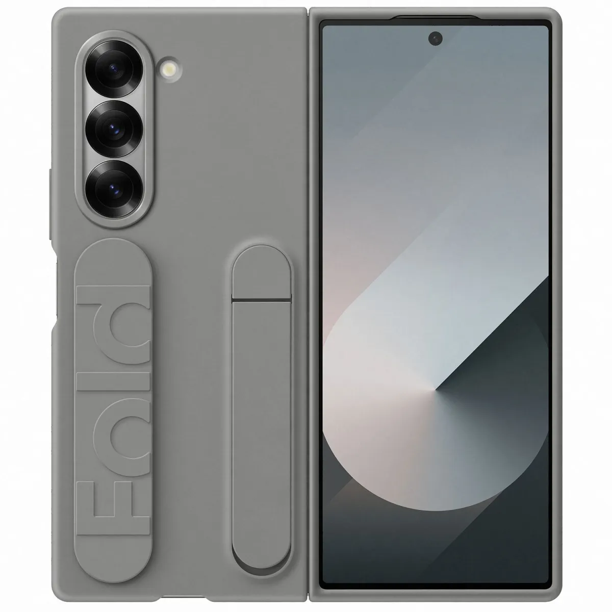 Samsung Θήκη Back Cover για Samsung Galaxy Z Fold 6 Σιλικόνης, Gray