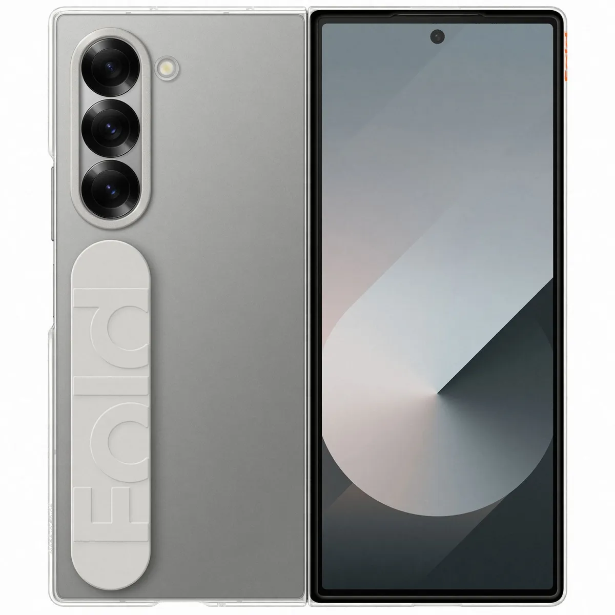 Samsung Θήκη Back Cover για Samsung Galaxy Z Fold 6, Διάφανη