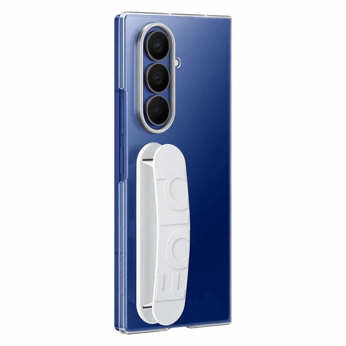 Samsung Θήκη Back Cover για Samsung Galaxy Z Fold 7 Clear Grip Case Διάφανη