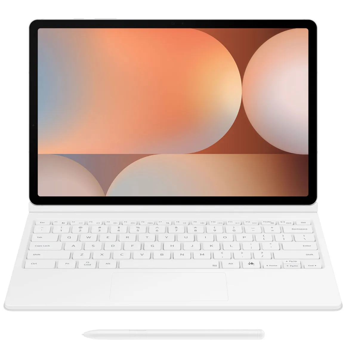 Samsung Book Cover Keyboard Tab S10+/S9+/S9 FE+ White