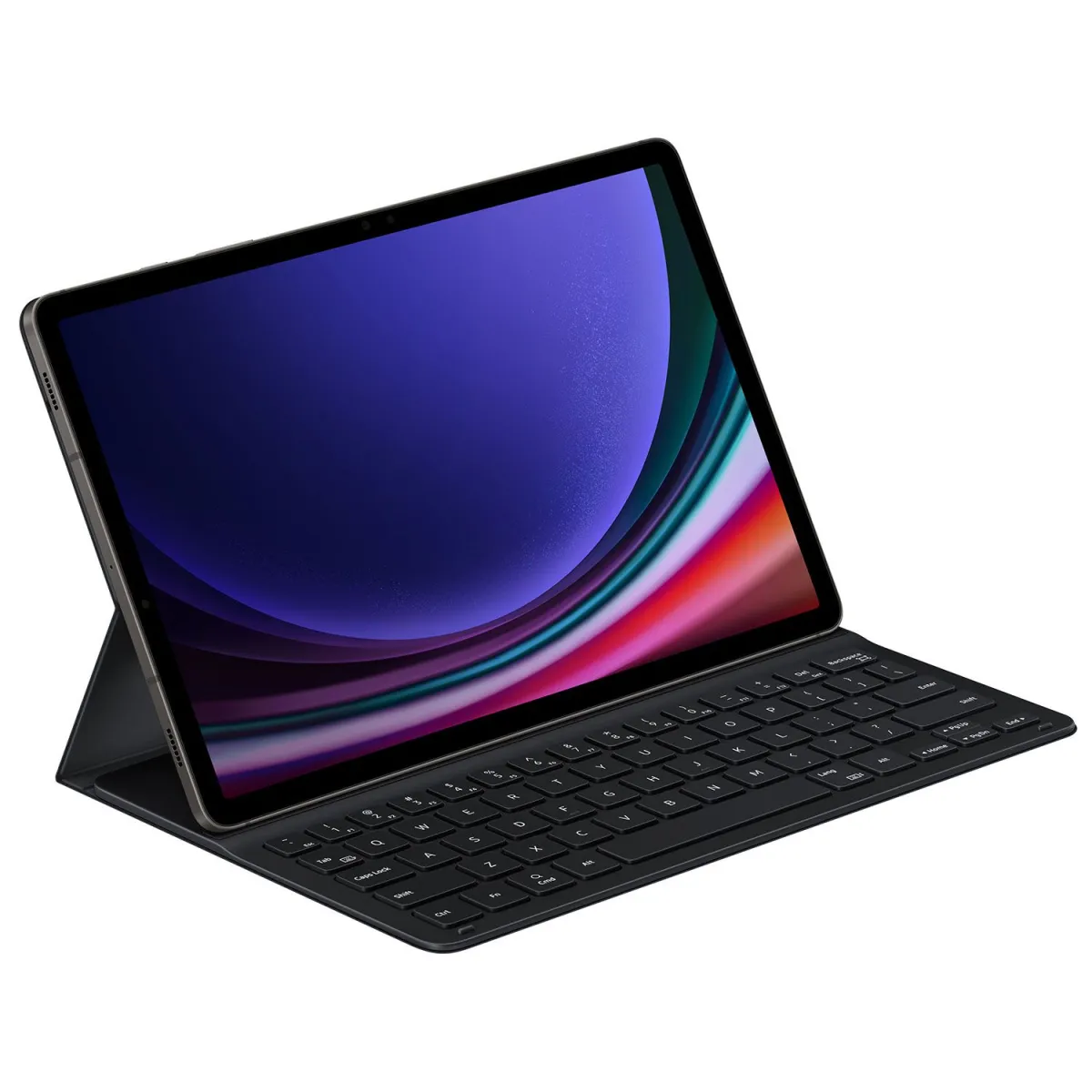 Samsung Θήκη Book Cover Keyboard για tablet Galaxy Tab S9 Μαύρη Slim