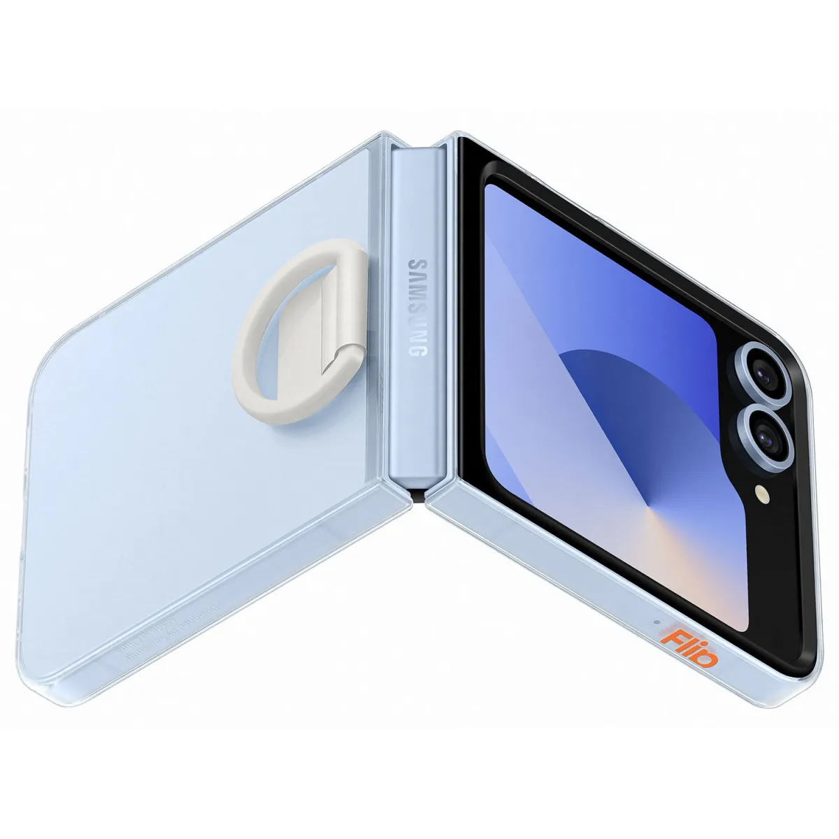 Samsung Θήκη Clear Gadget για Samsung Galaxy Z Flip 6, Διάφανη