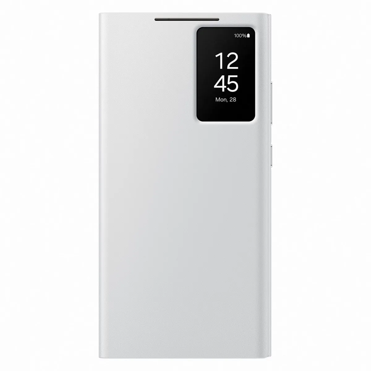 Samsung Θήκη Clear View Cover για Samsung Galaxy S24 Ultra, Λευκή