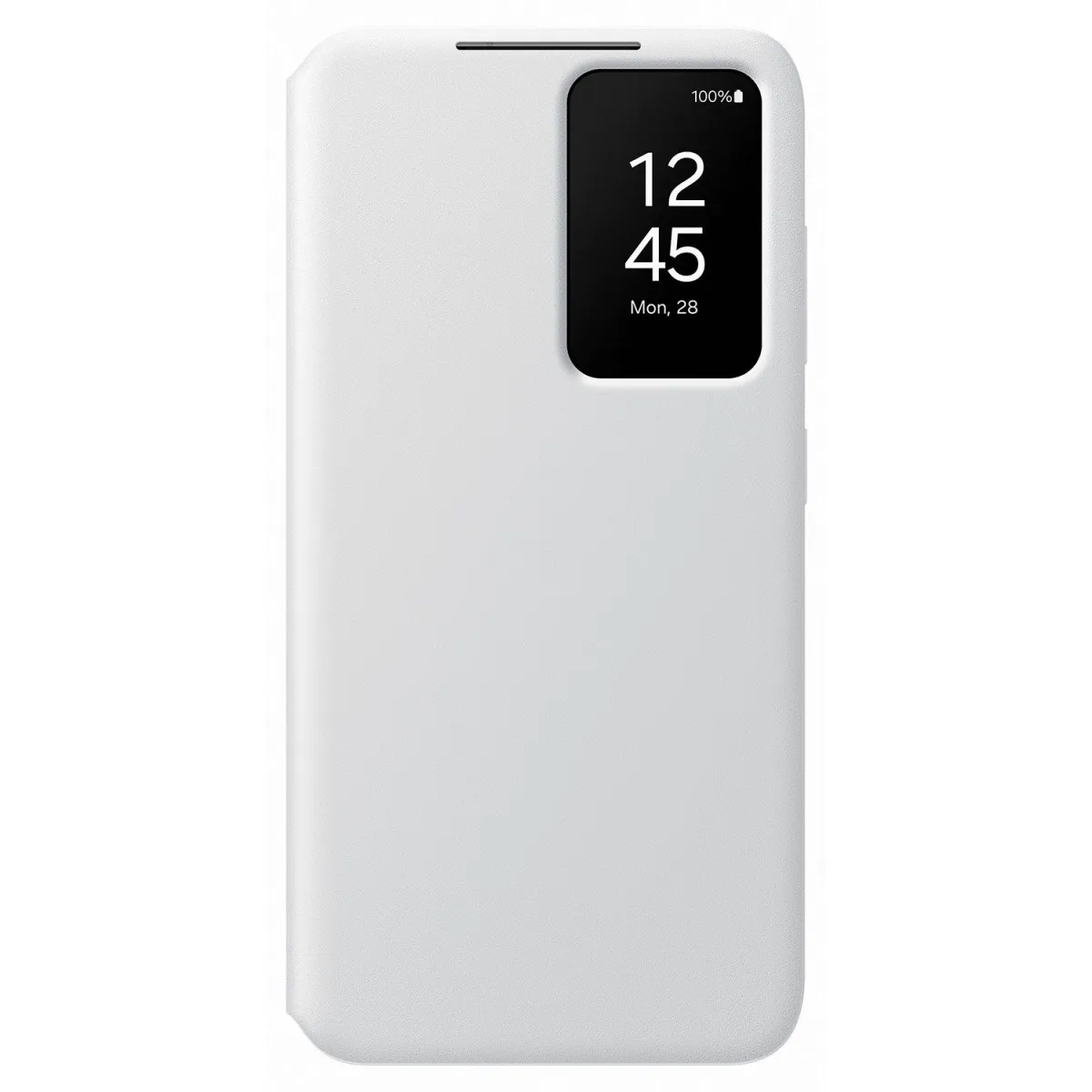 Samsung Θήκη Clear View Cover για Samsung Galaxy S24, Λευκή