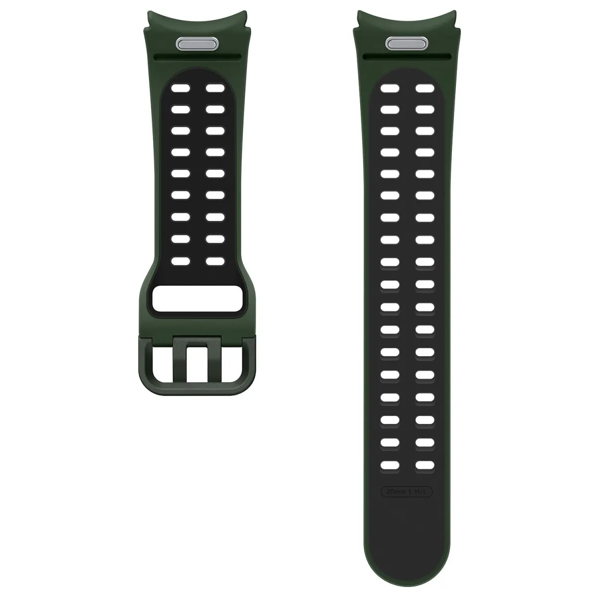 Samsung Extreme Sport Band M/L Green/Black Watch 5/6/6 Classic