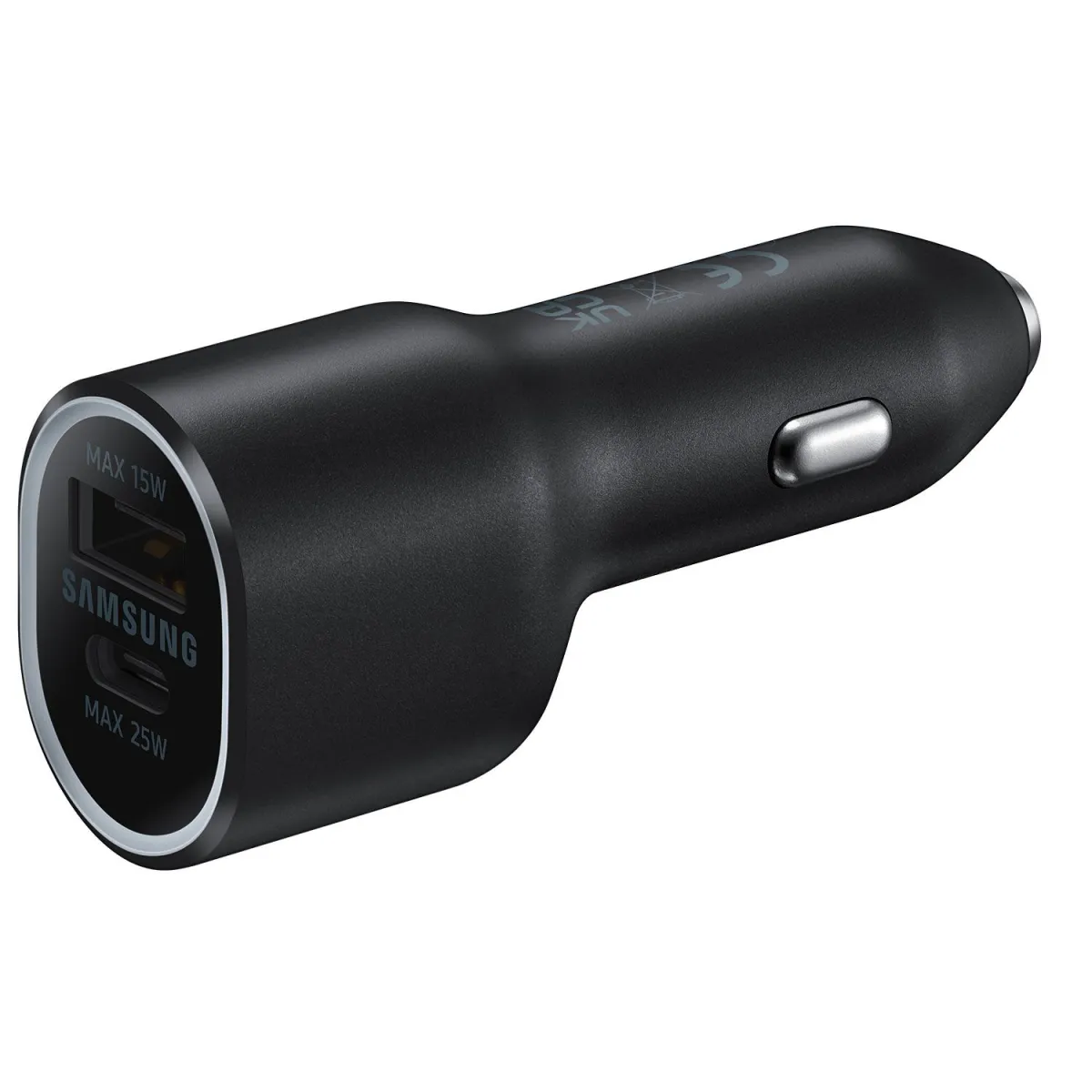 Samsung Φορτιστής Αυτοκινήτου Fast Charging 2 Θέσεων 40W Μαύρο