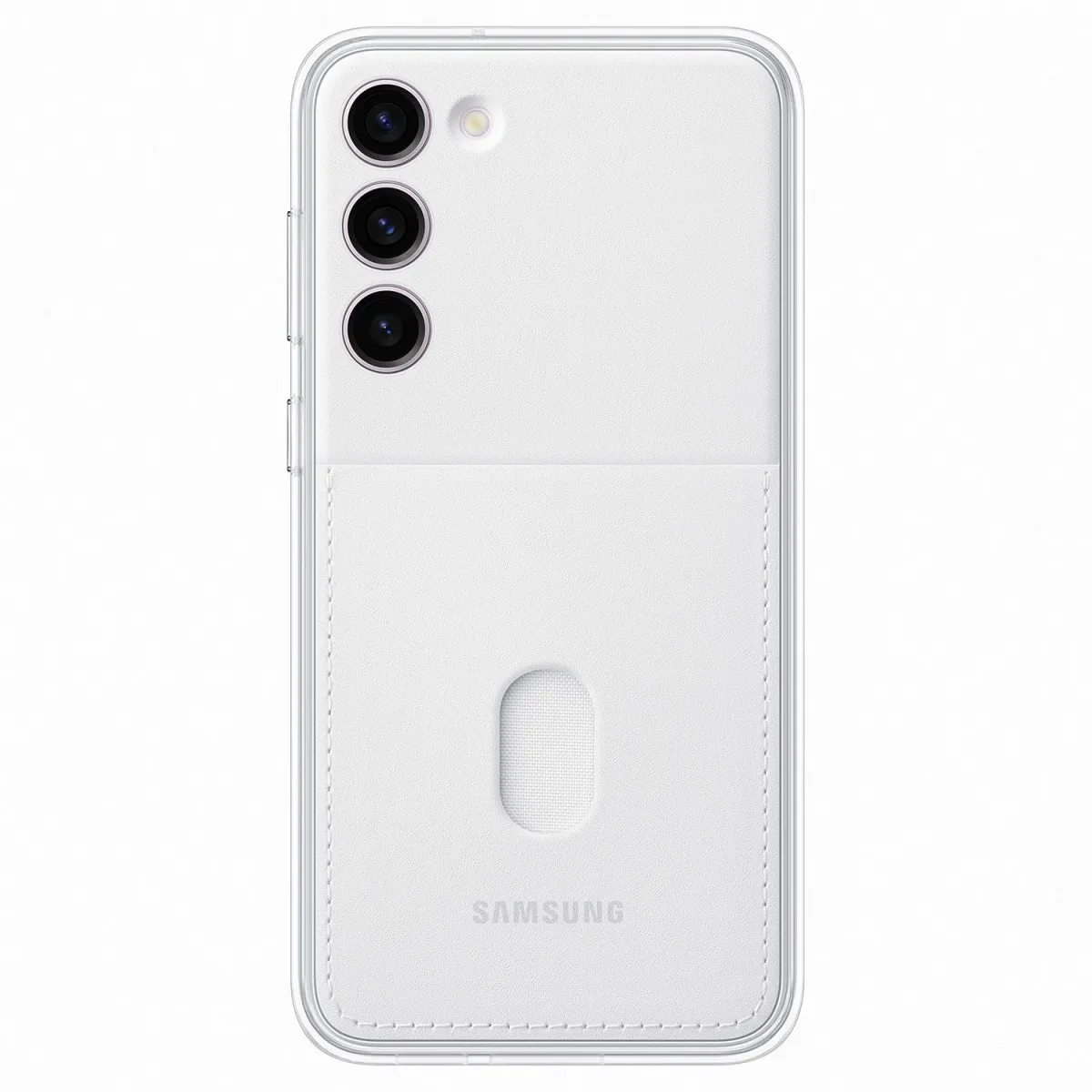 Samsung Θήκη Frame Cover για Samsung Galaxy S23+, Λευκή
