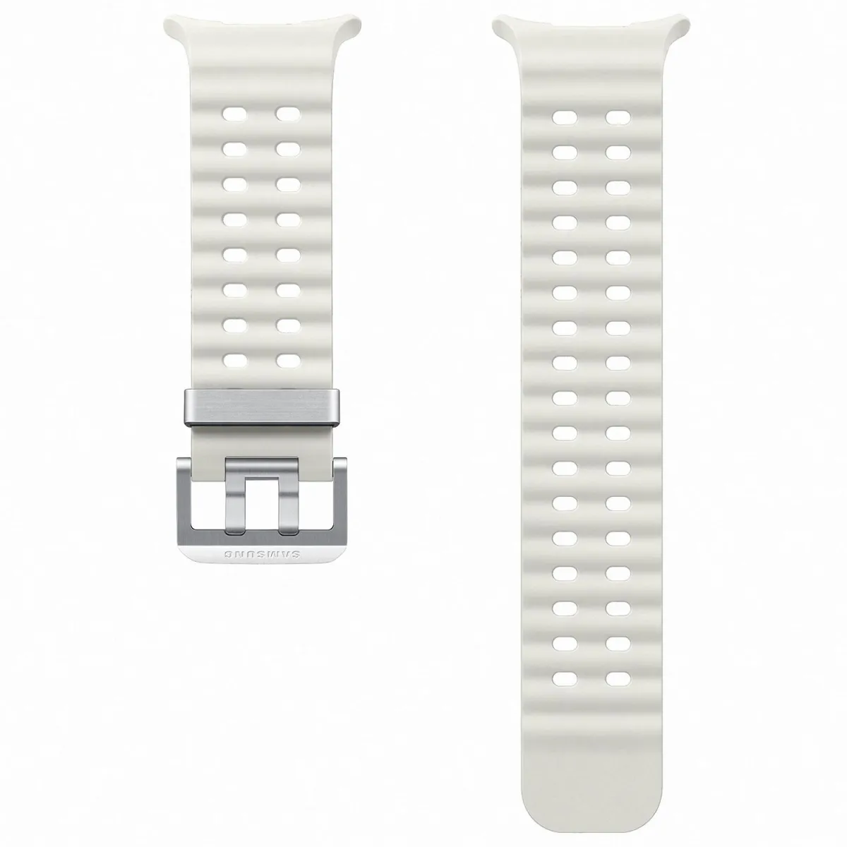 Samsung Galaxy Watch Ultra Marine Band White Sand