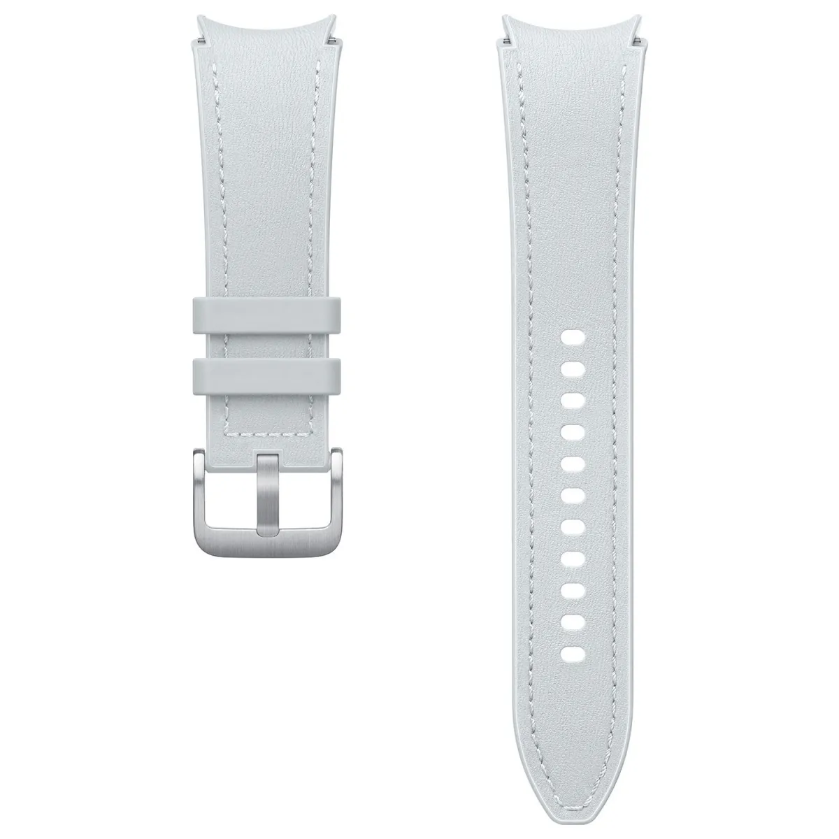 Samsung Hybrid Eco-Leather Band M/L Silver Watch 5/6/6 Classic