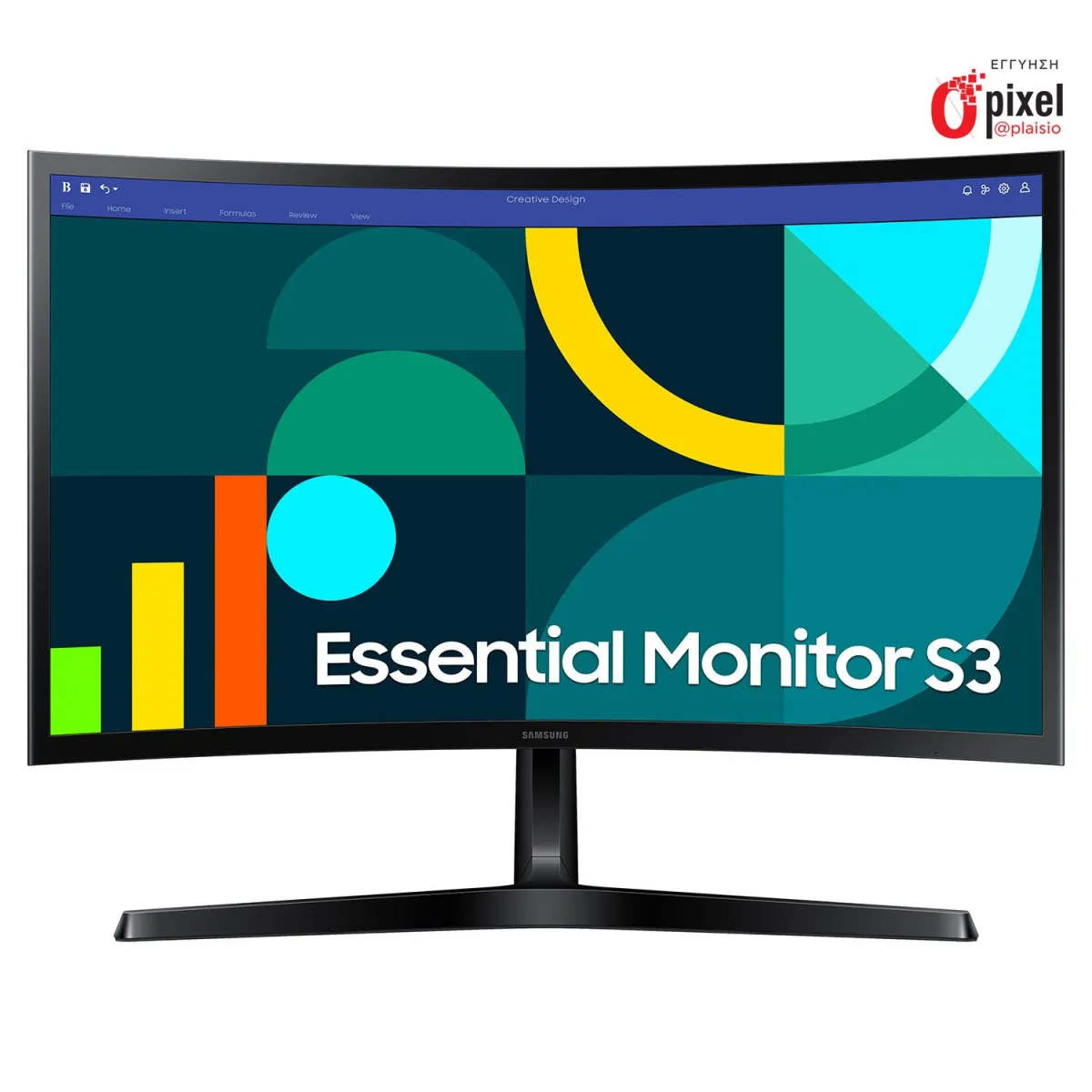 Samsung Monitor 24" LS24D366GAUXEN