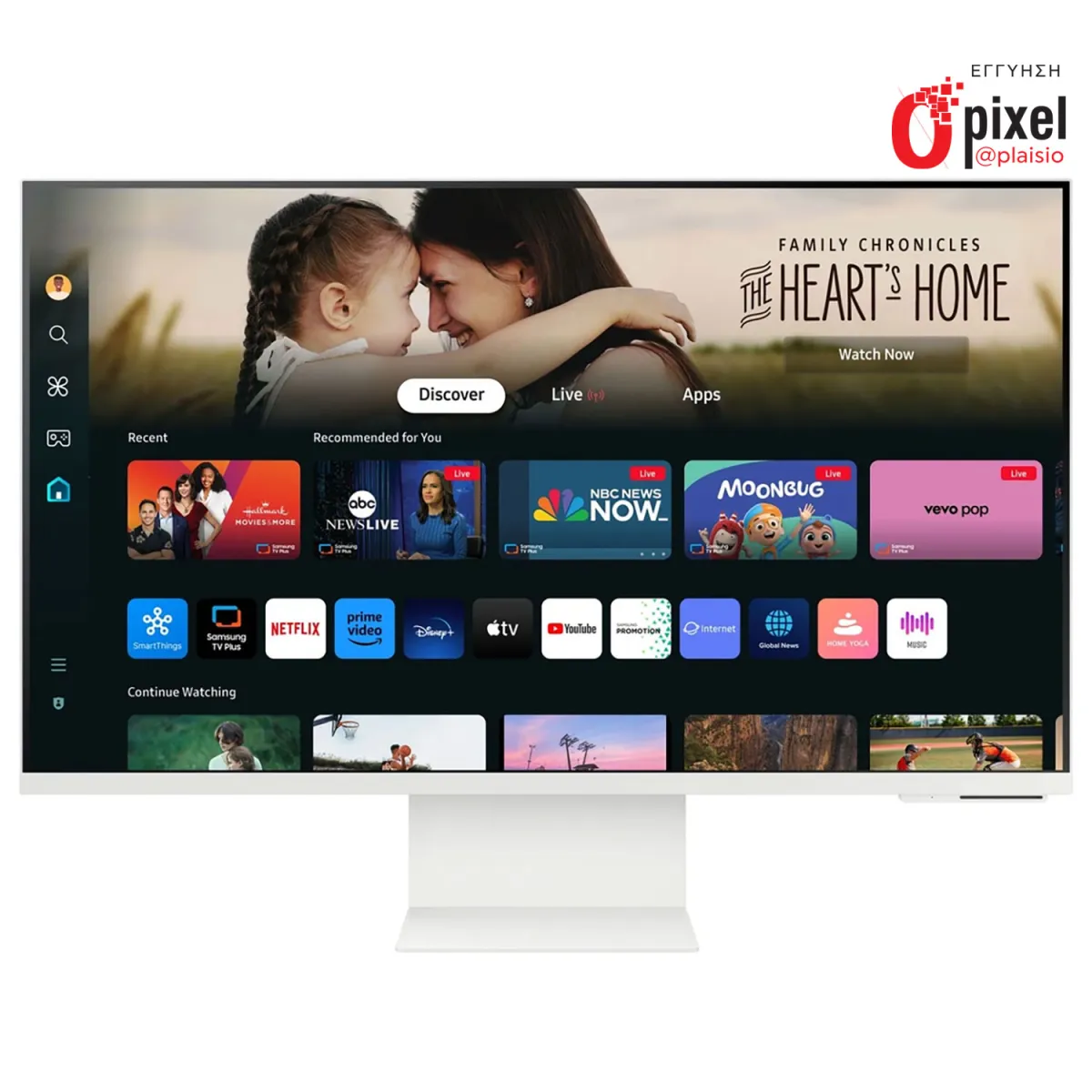 Samsung Monitor 32" Smart Μ8 M80D