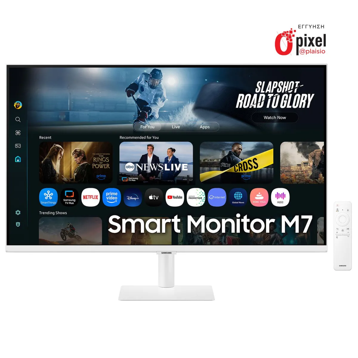 Samsung Monitor 32" Smart M7 M70F White