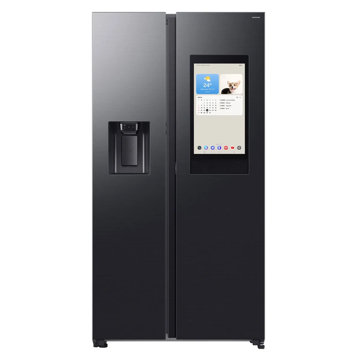Samsung RS90F66BEFEF Ντουλάπα Μαύρο