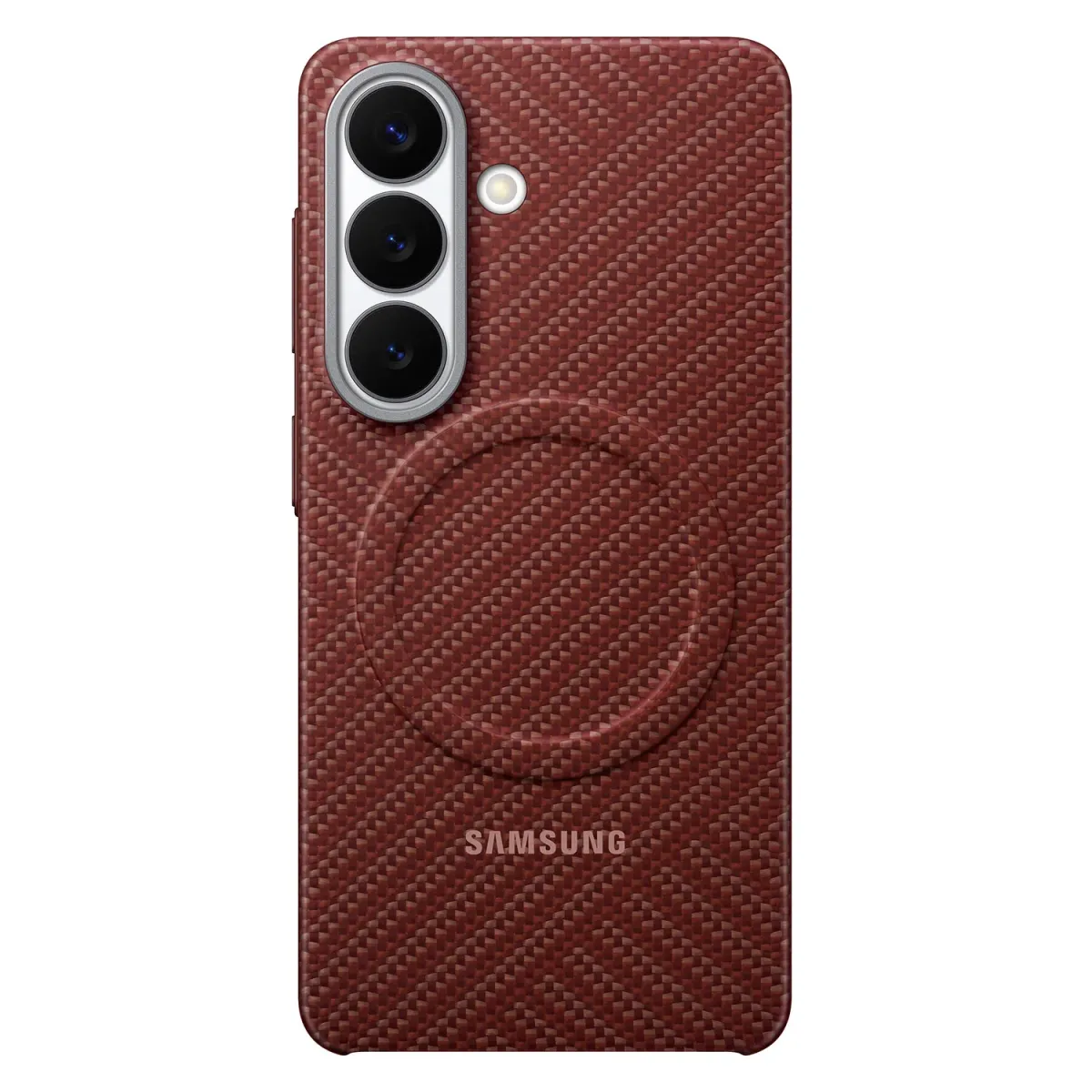 Samsung S26 Carbon Magnet Coralred