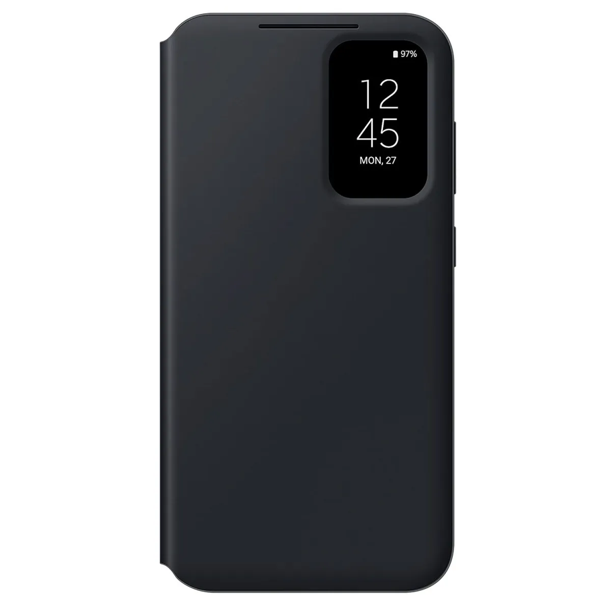 Samsung Θήκη View Cover για Samsung Galaxy S23 FE Σιλικόνης, Μαύρη