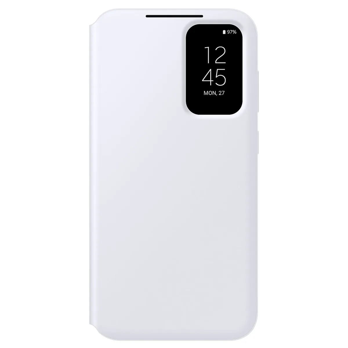 Samsung Θήκη View Cover για Samsung Galaxy S23 FE Σιλικόνης, Λευκή