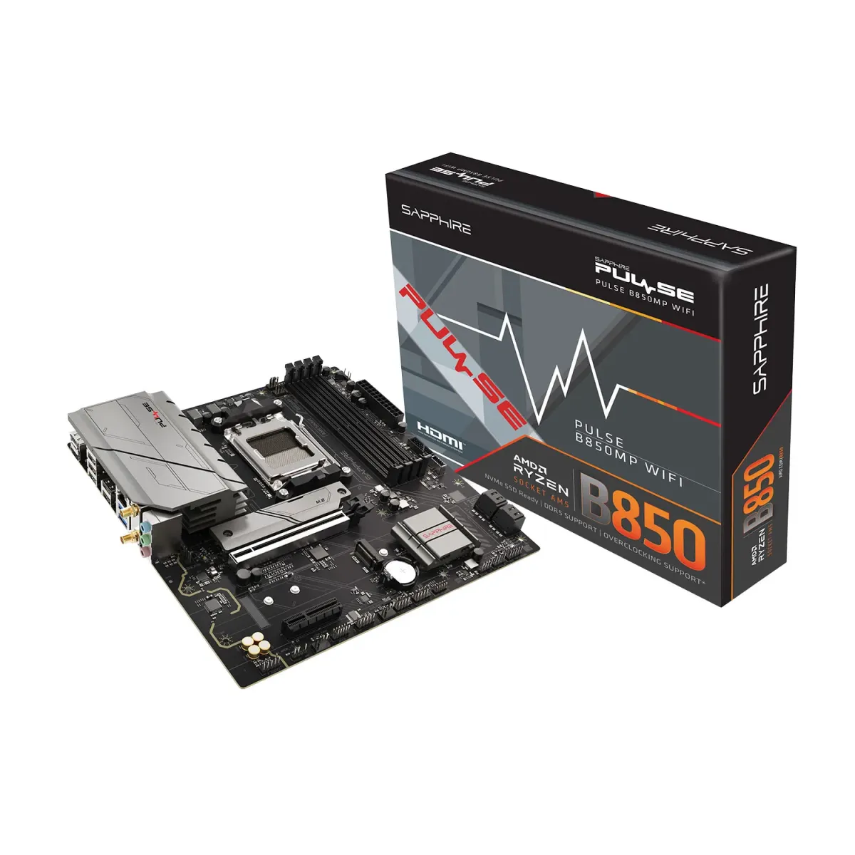 Sapphire Motherboard B850Μ Pulse WIFI (Β850/AM5/DDR5)