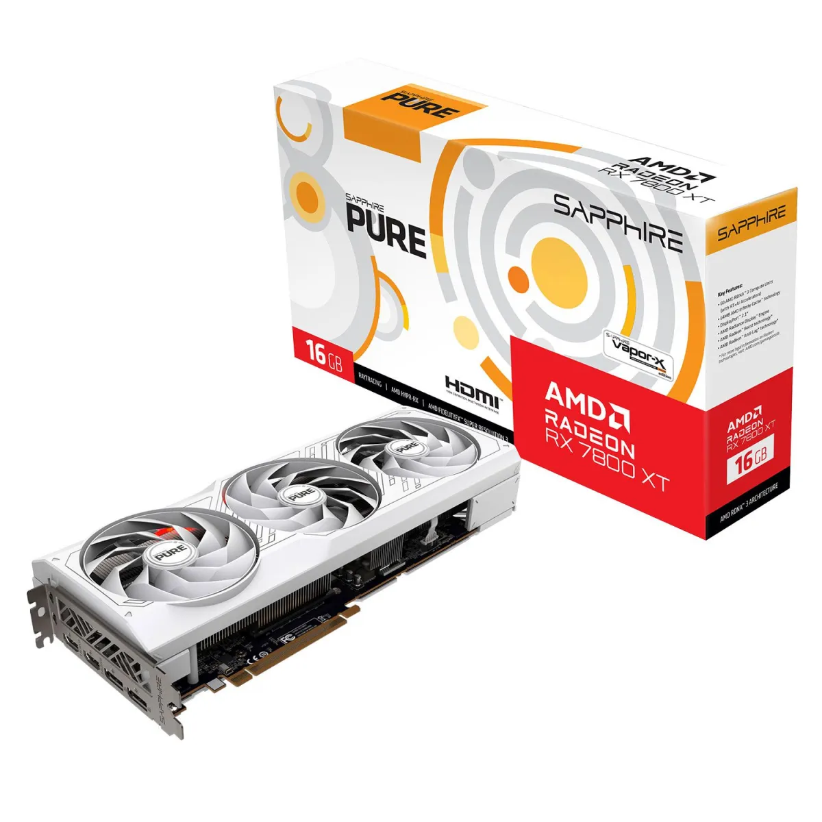 Sapphire VGA Radeon RX 7800 XT Pure 16 GB