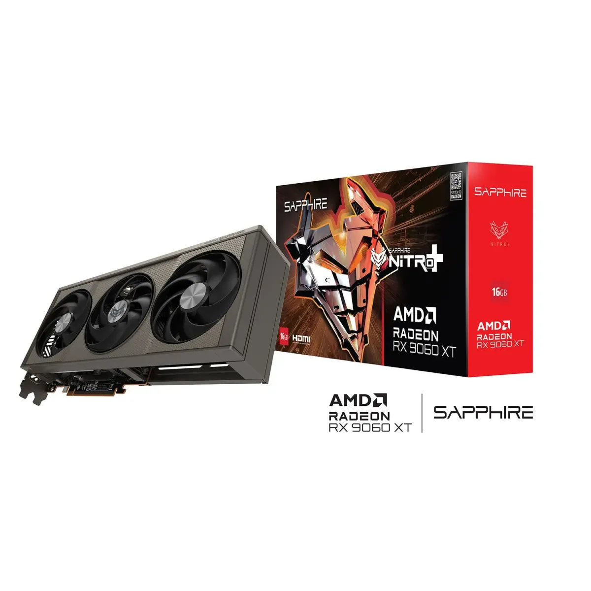 Sapphire VGA Radeon RX 9060 XT NITRO+ OC 16 GB