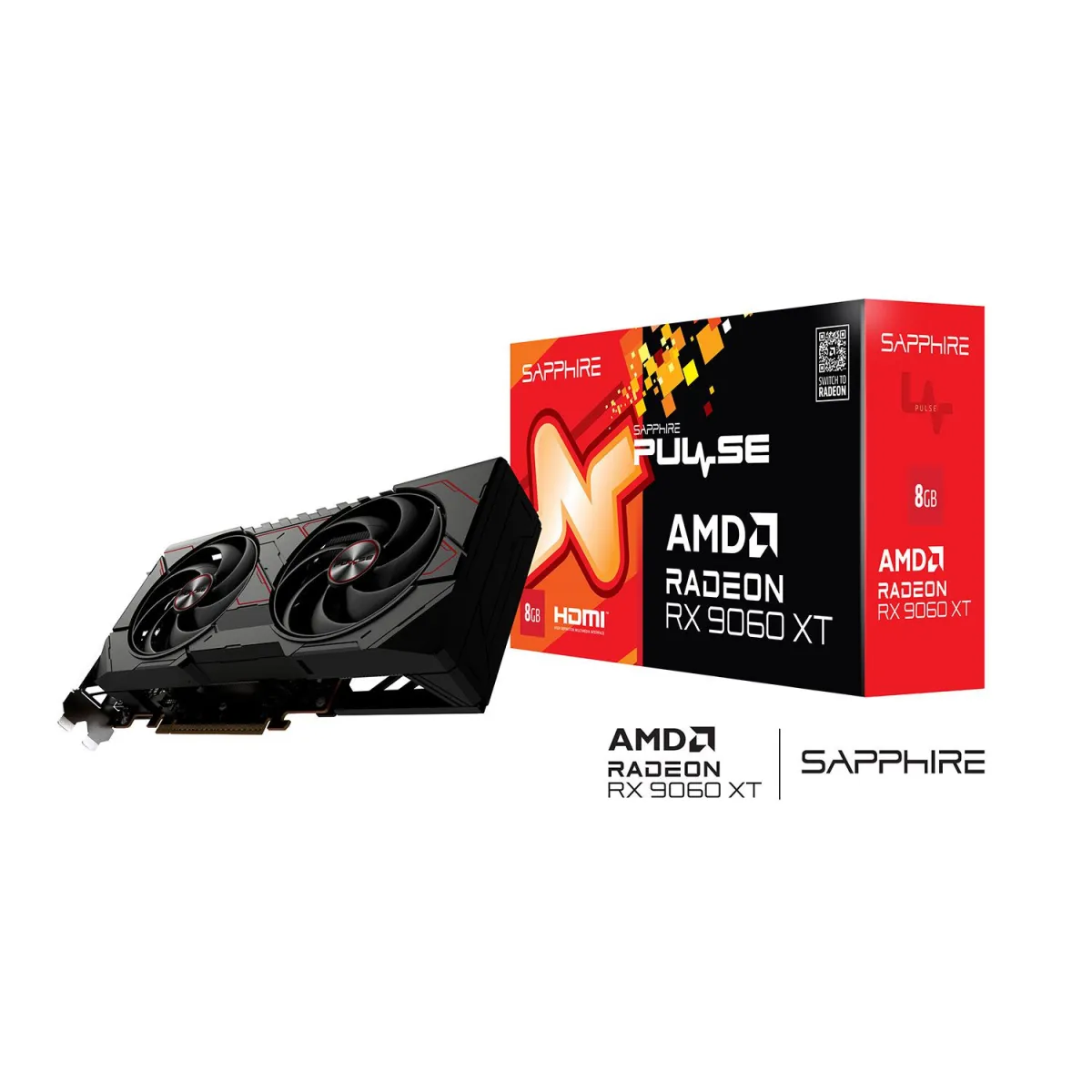 Sapphire VGA Radeon RX 9060 XT Pulse Gaming OC 8 GB