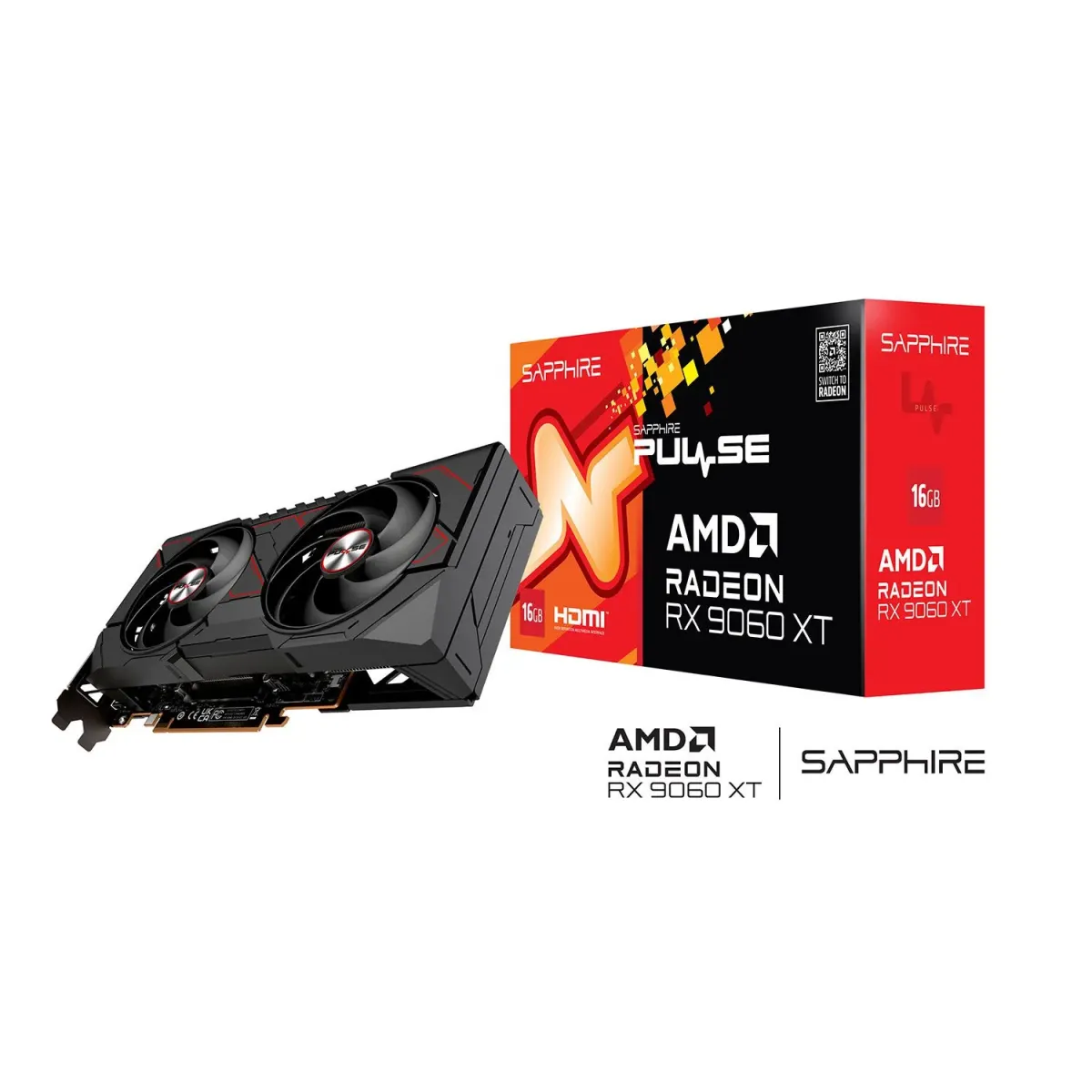 Sapphire VGA Radeon RX 9060 XT PULSE OC 16 GB