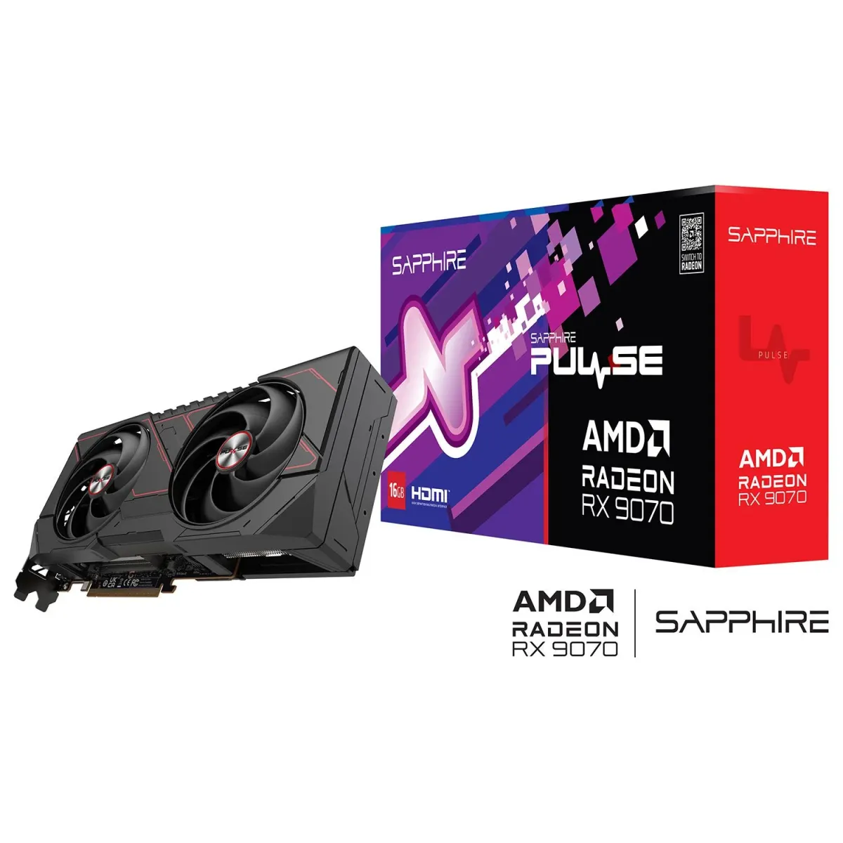 Sapphire VGA Radeon RX 9070 PULSE 16 GB