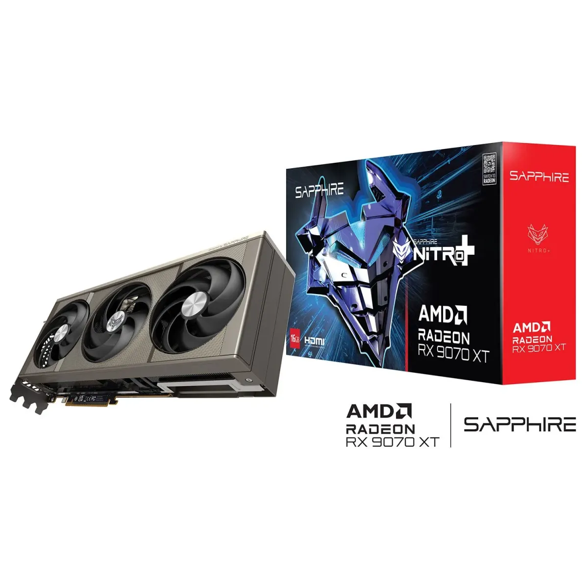 Sapphire VGA Radeon RX 9070 XT NITRO+ OC 16 GB