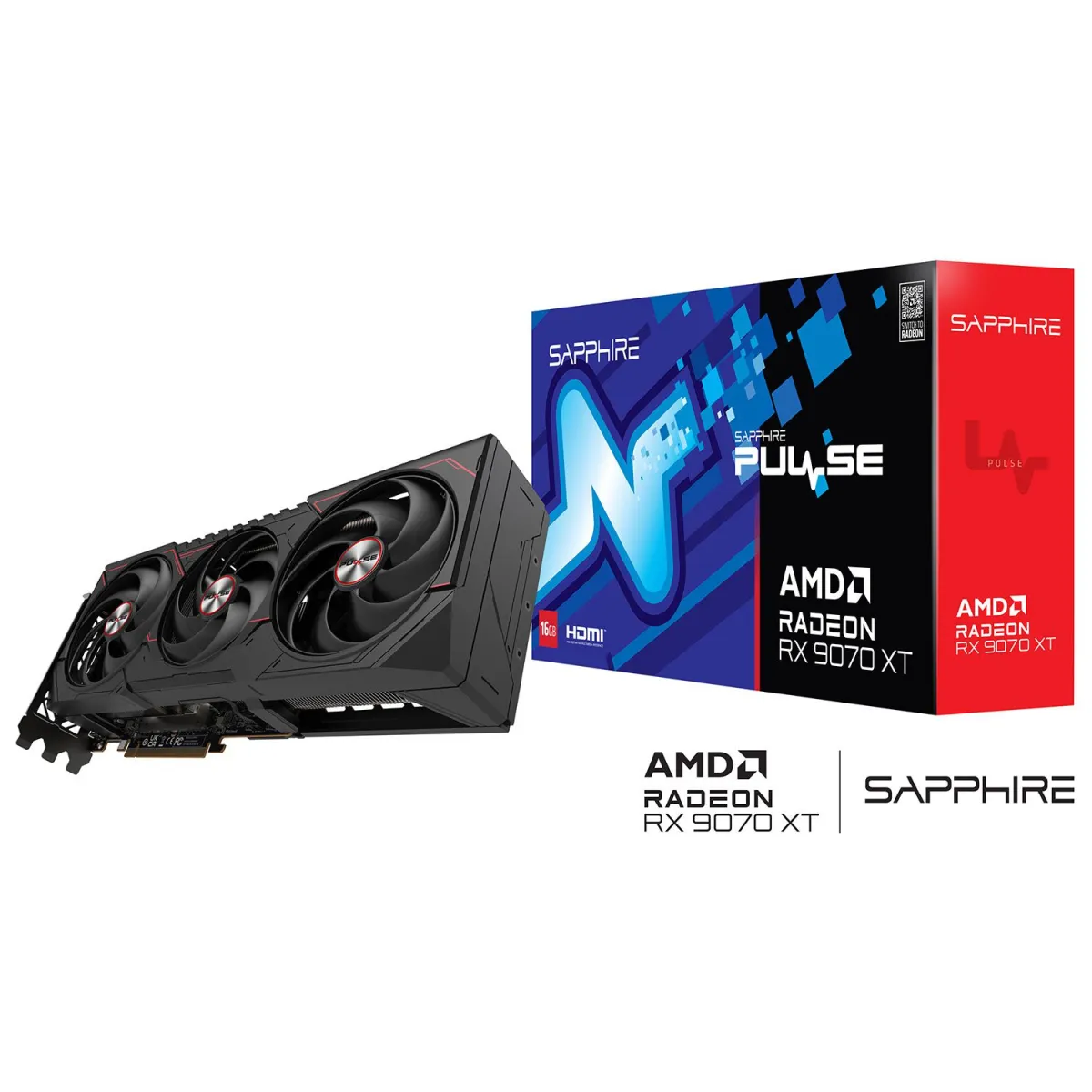 Sapphire VGA Radeon RX 9070 XT PULSE 16 GB