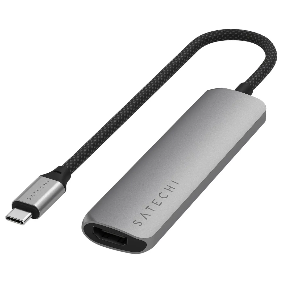 Satechi Adapter Slim Multiport 4in1 Space Grey