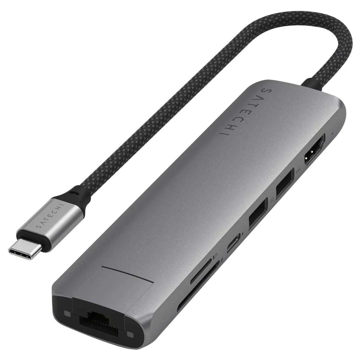Satechi Adapter Slim Multiport 7in1 Space Grey
