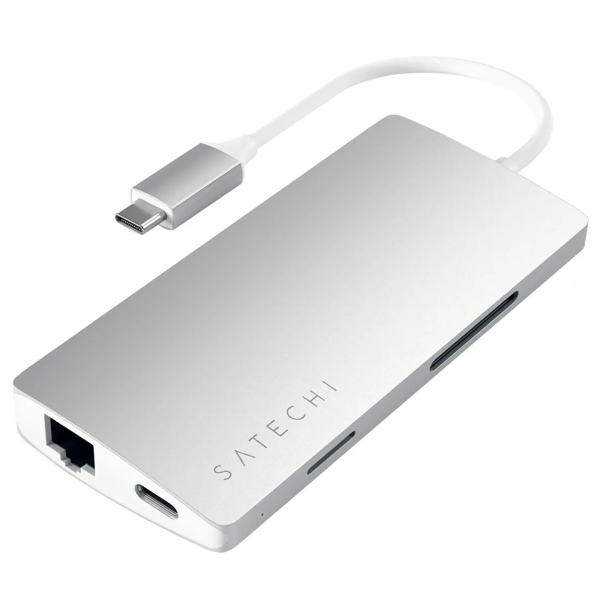Satechi USB-C To Multiport Adapter V2 Silver