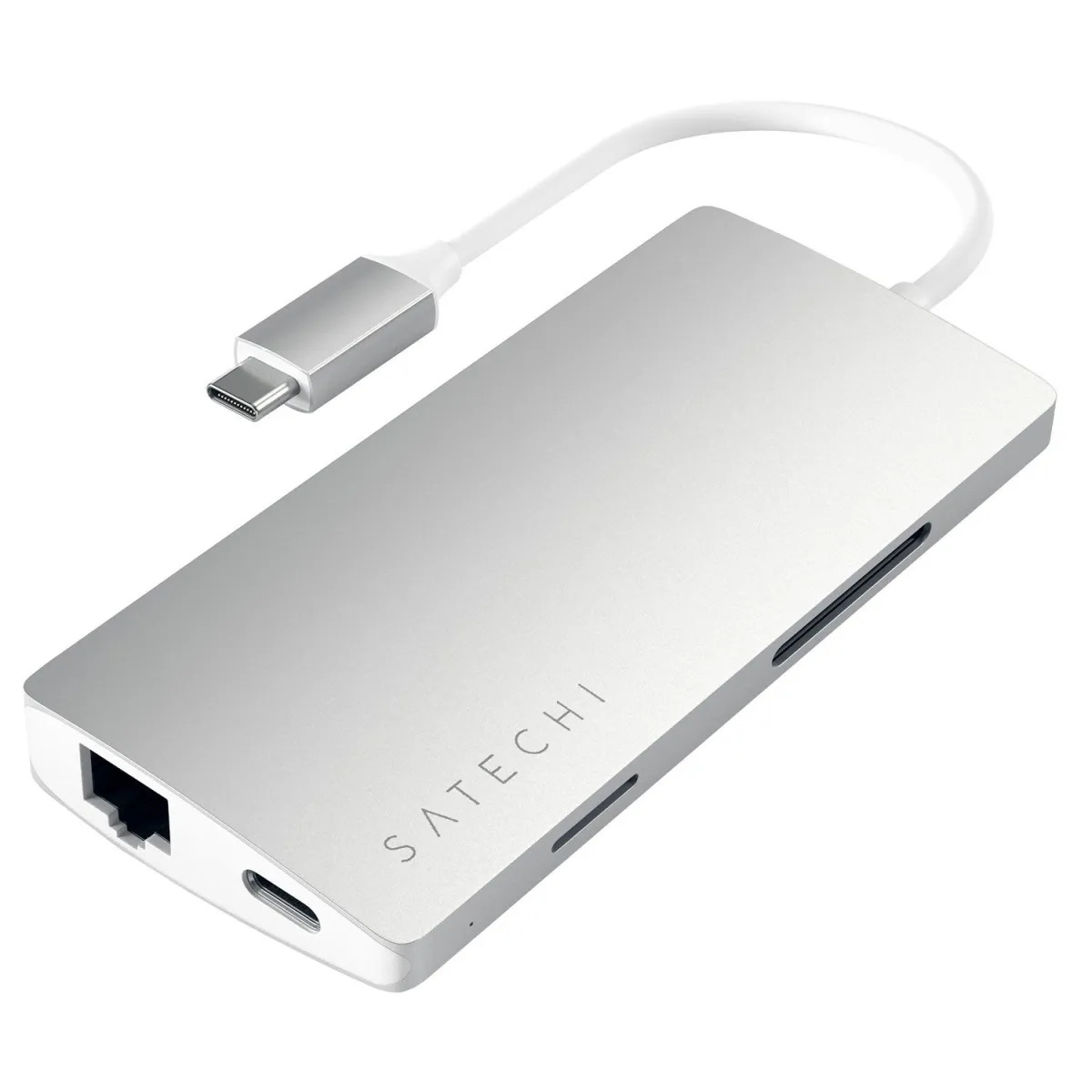 Satechi USB-C To Multiport Adapter V2 Silver