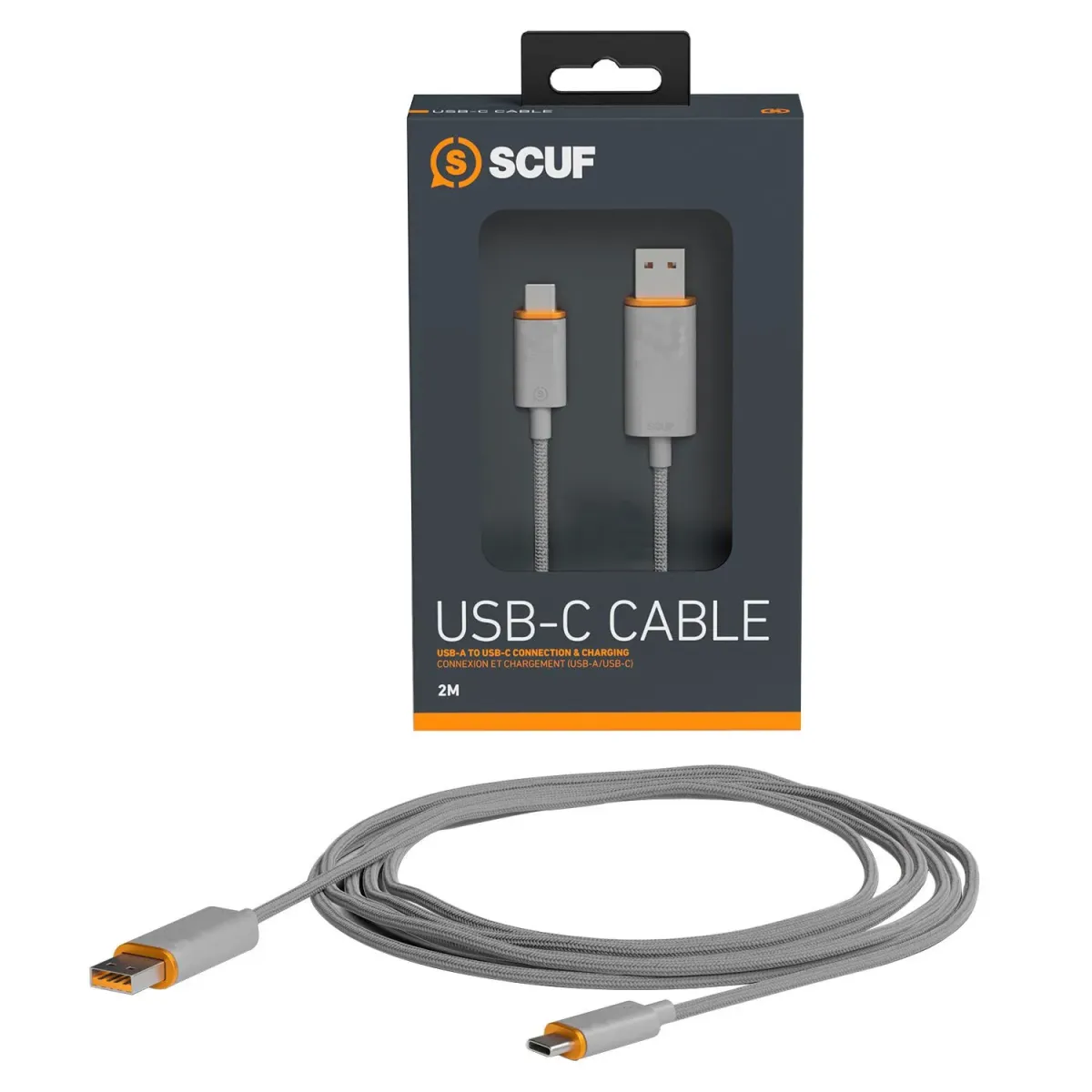 SCUF USB-C Charge Cable Light Gray 2m