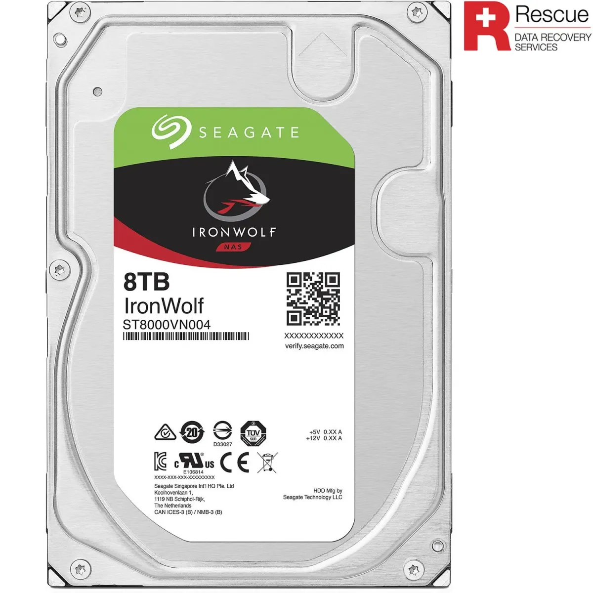 Seagate HDD IronWolf NAS 8TB 3.5"