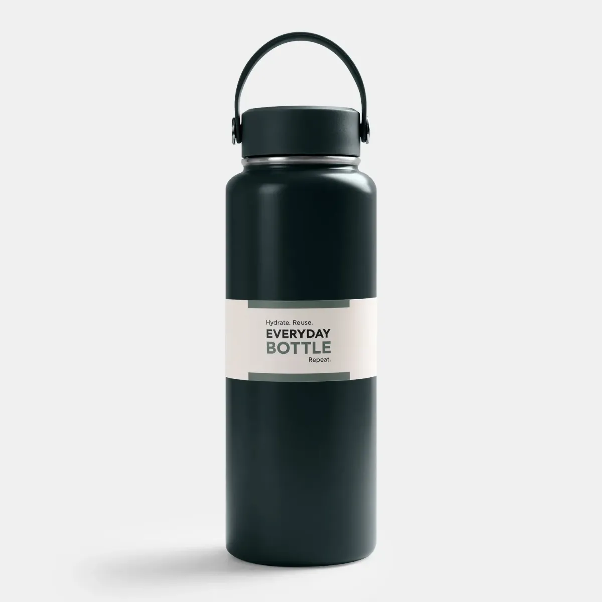 Sentio Παγούρι Θερμός 1000ml Πράσινο